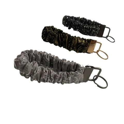Scrunchie Wristlet Keychains