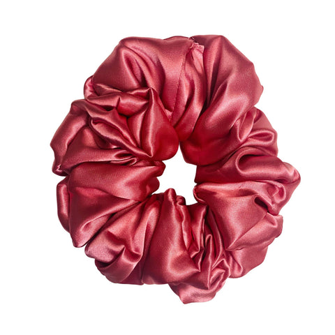 XL Satin Scrunchie- Silk Satin Scrunchie, Gloria Scrunchie, Oversized, 90s Fashion | Scrunchies for Bridesmaids | Gift Ideas