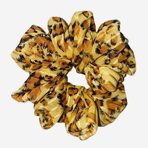 Cheetah Style Scrunchie