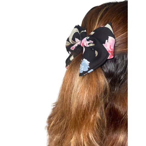 Floral Sailor Bow