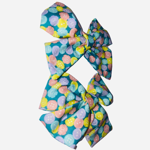 Colorful Two Hair Bows