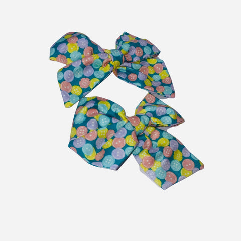 Colorful Two Hair Bows