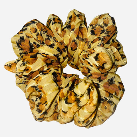 Cheetah Style Scrunchie