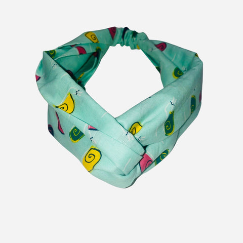 Happy Snails Twisted Headband