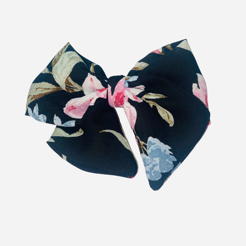 Floral Sailor Bow