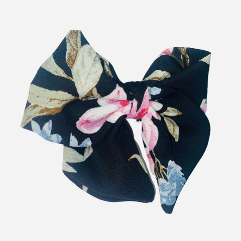 Floral Sailor Bow