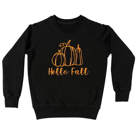Hello Fall Pumpkin Sweatshirt