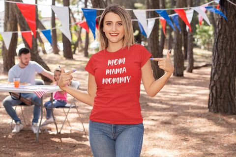 Mama Shirt , Mom Shirt, Mommy Shirt, Mama T-Shirt