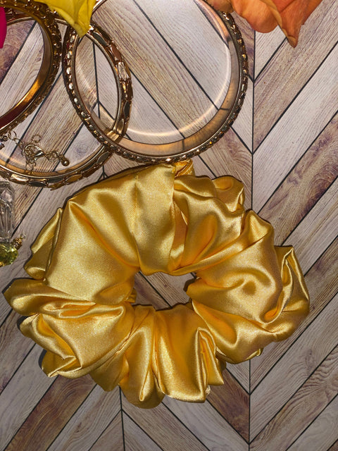 XL Yellow Scrunchie