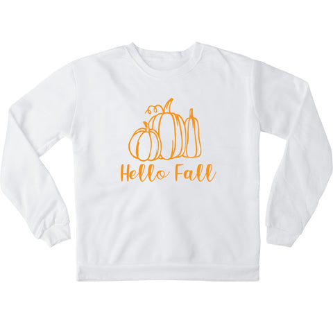 Hello Fall Pumpkin Sweatshirt