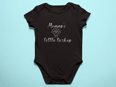 Mommy's Little Turkey Baby Onesie