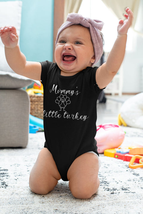 Mommy's Little Turkey Baby Onesie