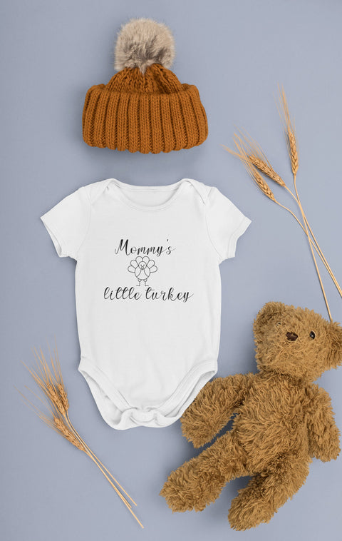 Mommy's Little Turkey Baby Onesie