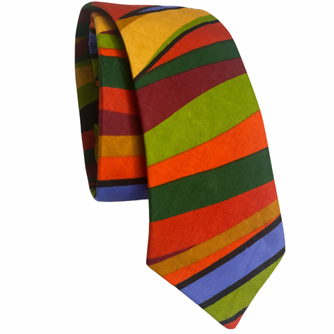 African Print Men’s Necktie
