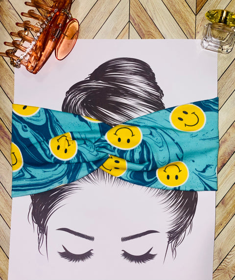 Smiley Face Headband