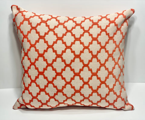 Handmade Orange Cushion