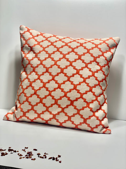 Handmade Orange Cushion