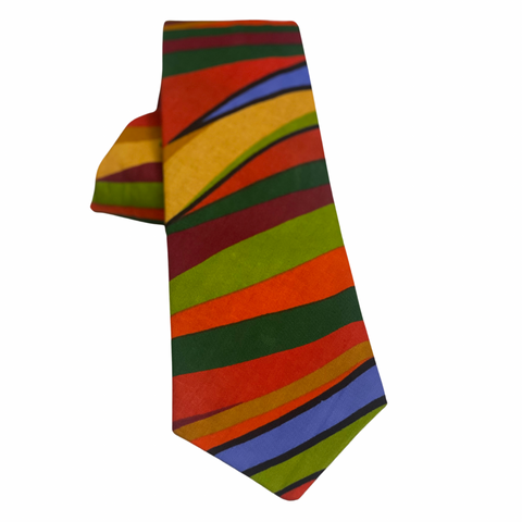 African Print Men’s Necktie