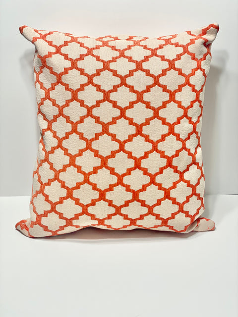 Handmade Orange Cushion