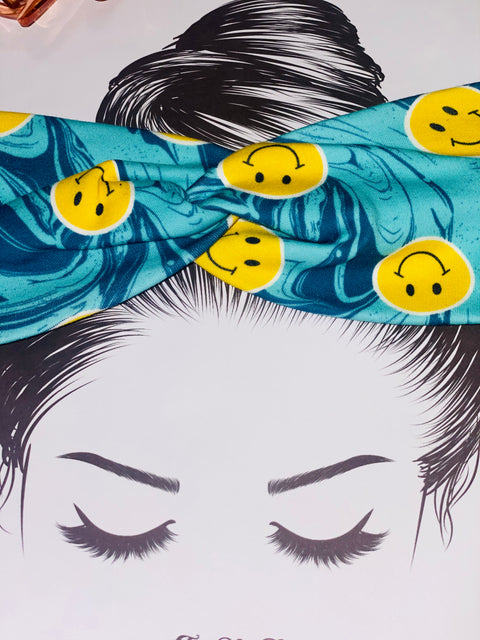Smiley Face Headband