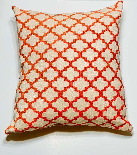 Handmade Orange Cushion